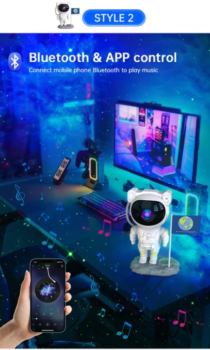 Astronaut Projector Available At Wholesale price  uploaded by Bushra Electronic on 9/7/2023