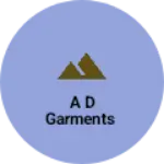 Business logo of A d garments