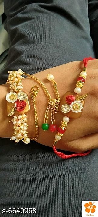 Rakhi Collection uploaded by Desi_trend0229 on 7/17/2020