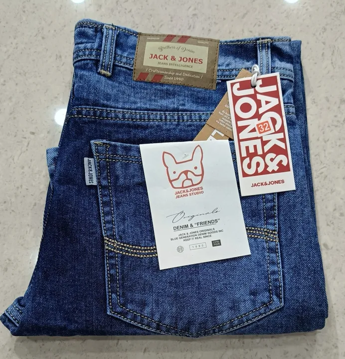 Multi brand stright fit jeans , website- http://pantherstore.design.blog/  uploaded by Panther garments - manufacturing  on 9/8/2023