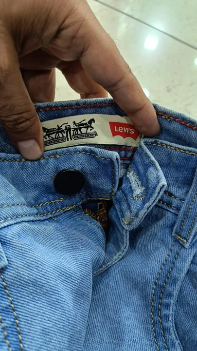 Multi brand stright fit jeans , website- http://pantherstore.design.blog/  uploaded by Panther garments - manufacturing  on 9/8/2023