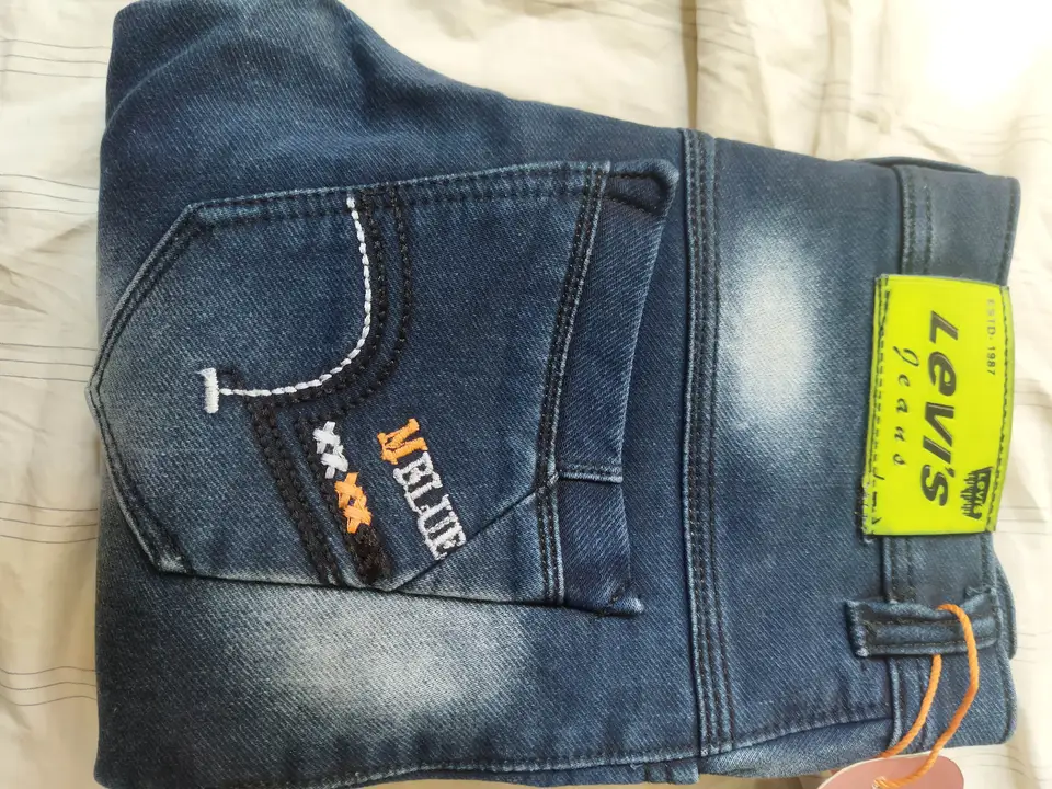 Nitted jeans for kids (size-26-36) uploaded by business on 9/8/2023