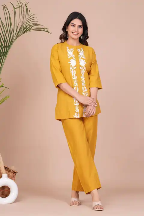 Cotton fabric kurta pant set  uploaded by Aleexa Outlet on 9/8/2023