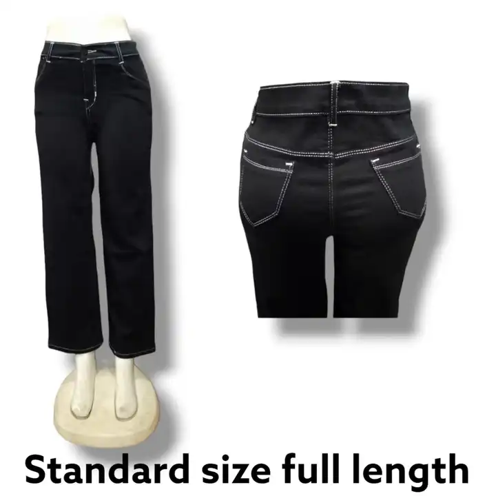 Women high waist jeans  uploaded by KIAH FASHION on 9/8/2023
