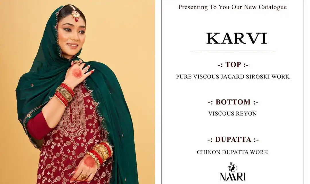 Karvi Naari Plazzo Style Suits uploaded by business on 9/8/2023