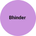 Business logo of Bhinder