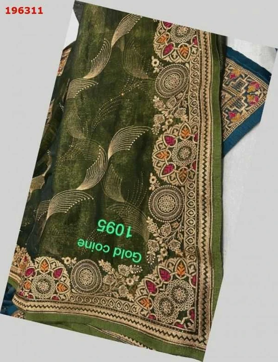 Embroidered saree uploaded by business on 9/8/2023