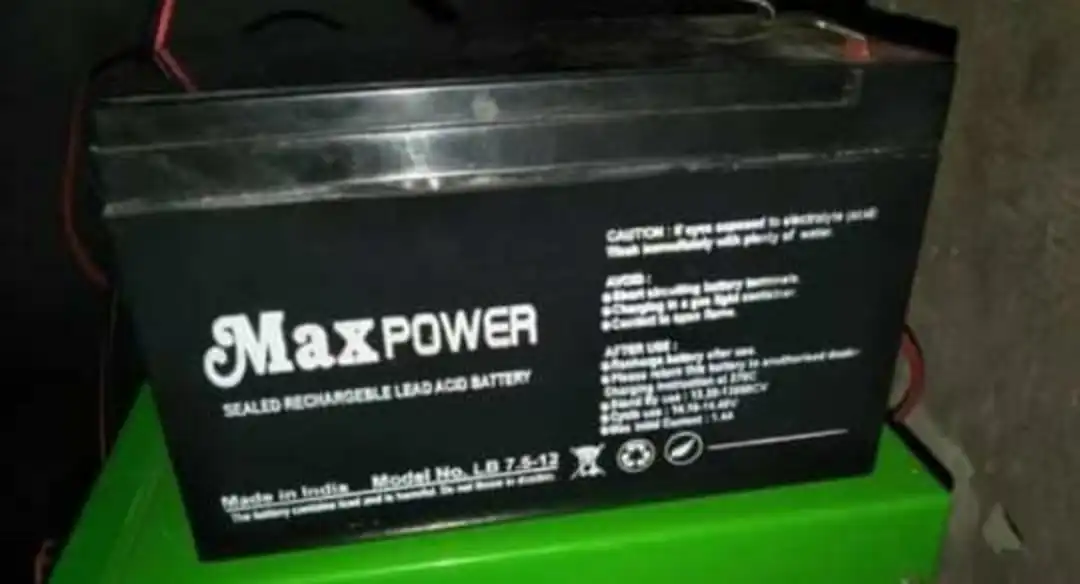 Maxpwoer battery 12v 8Ah uploaded by business on 9/8/2023