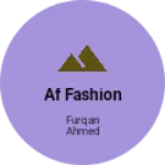Business logo of AF Fashion