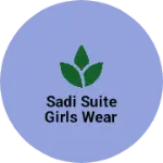 Business logo of Sadi suite girls wear