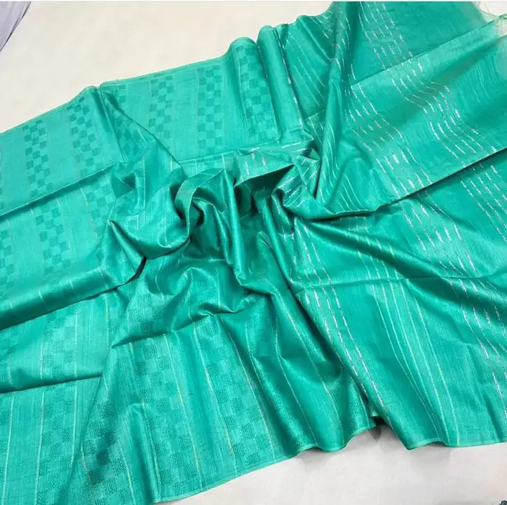 Bhagalpuri silk saree uploaded by WeaveMe India on 9/8/2023