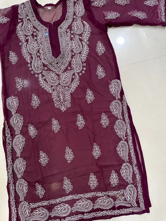 Georgette Special Size Kurti  uploaded by business on 9/8/2023