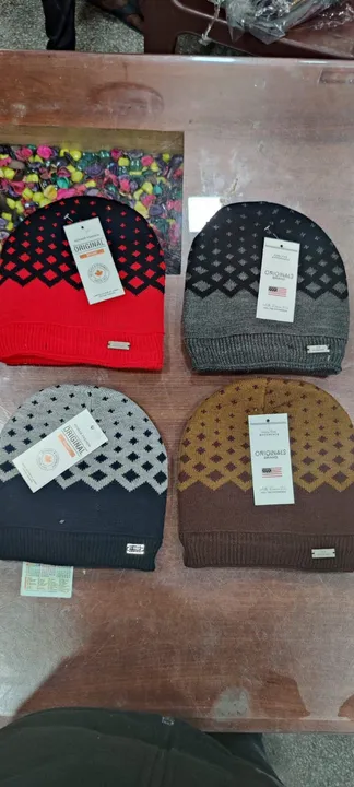 Woolen cap for women man winter wear Sardi ki topi winter cap sacaf  uploaded by Ns fashion knitwear on 9/8/2023