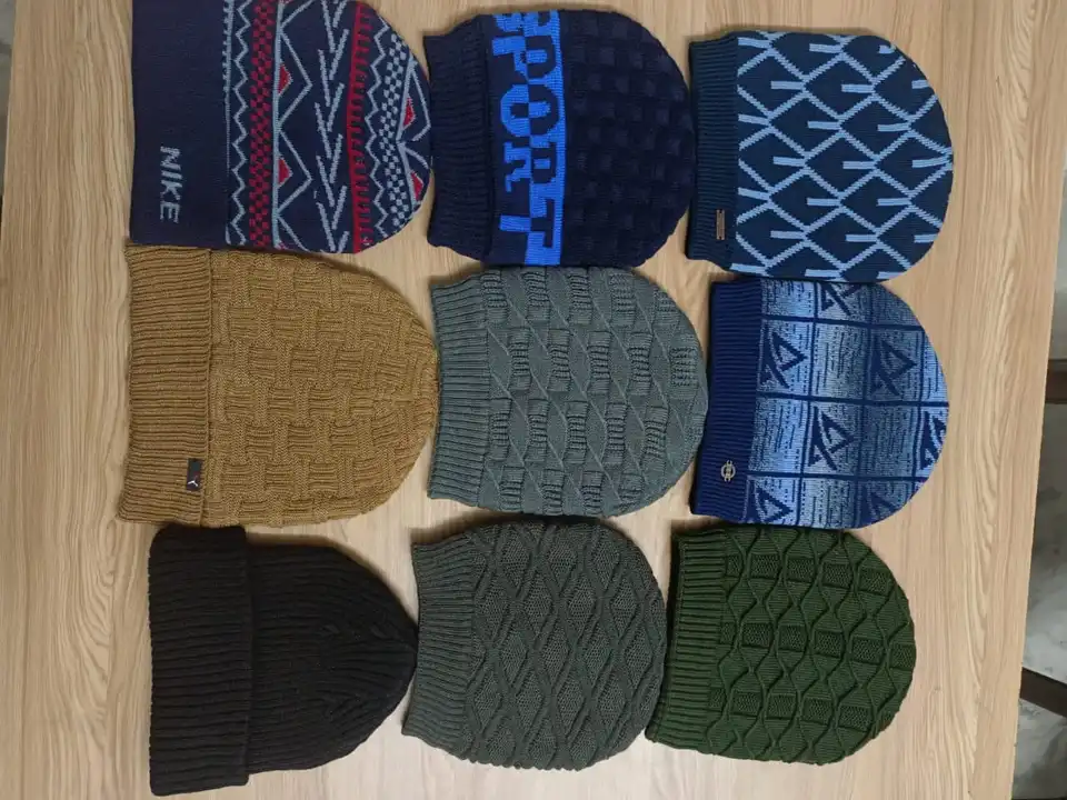 Woolen cap for man women baine cap scarf Sardi ki topi winter cap  uploaded by Ns fashion knitwear on 9/8/2023
