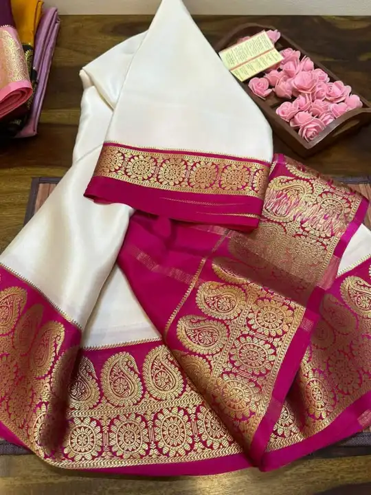Banarasi waam soft silk saree  uploaded by business on 9/8/2023