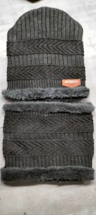 Woolen cap for mans women baine cap scarf Sardi ki topi winter cap  uploaded by Ns fashion knitwear on 9/8/2023