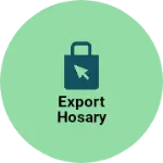 Business logo of Export hosary