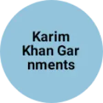 Business logo of Karim khan garnments
