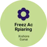 Business logo of Freez ac rpiaring sale and parts