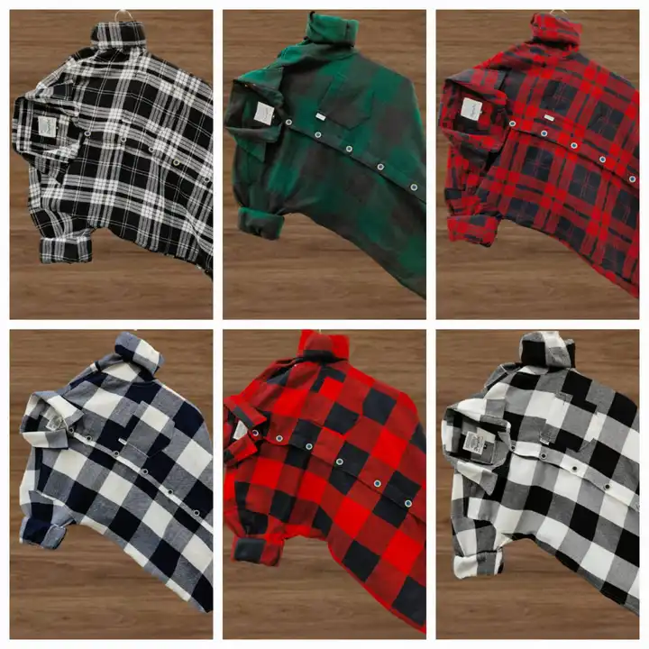 MENS FULL SLEEVES CHECK SHIRT uploaded by business on 9/8/2023