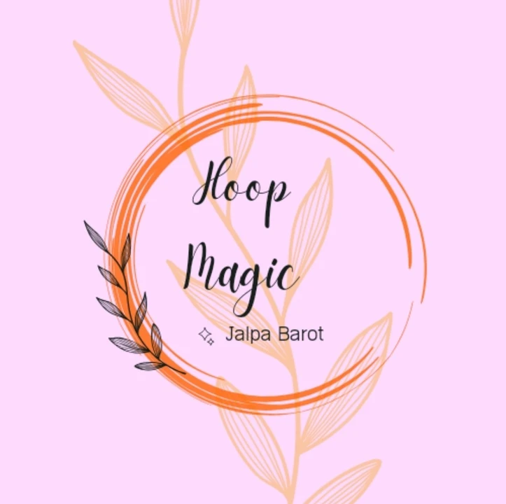 Visiting card store images of Hoop Magic by Jalpa Barot 