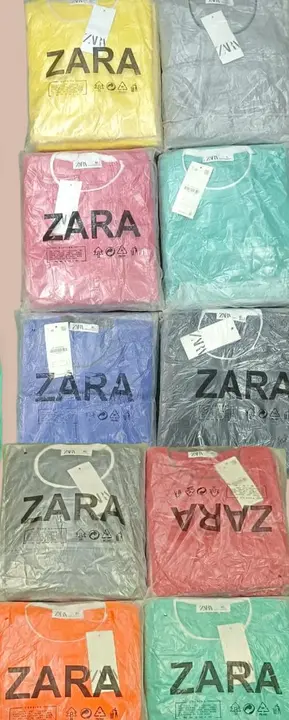 Zara Round Neck Premium T-shirt uploaded by business on 9/8/2023