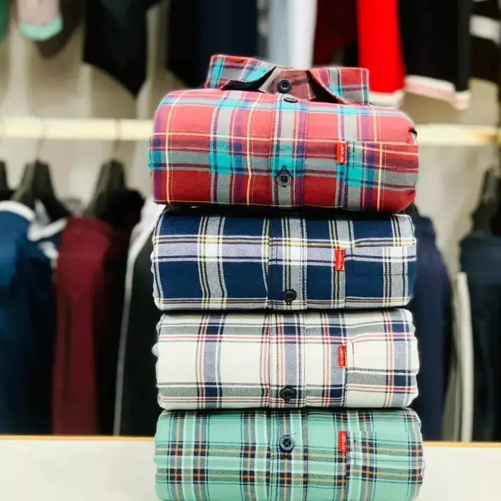 Cotton check shirt  uploaded by Fashion point on 9/8/2023