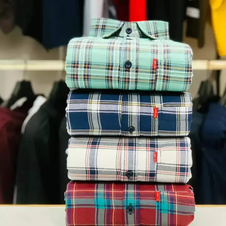 Cotton check shirt  uploaded by Fashion point on 9/8/2023
