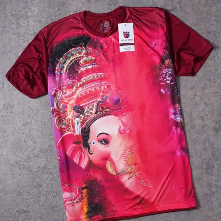Ganpati rent t-shirt  uploaded by Fashion world on 9/9/2023