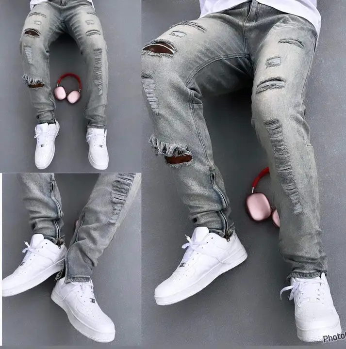 Men's baggy jeans uploaded by Fashion world on 9/9/2023