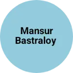 Business logo of MANSUR bastraloy