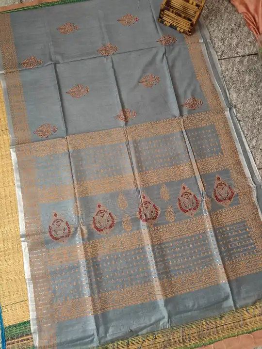 Temple border saree uploaded by business on 9/9/2023