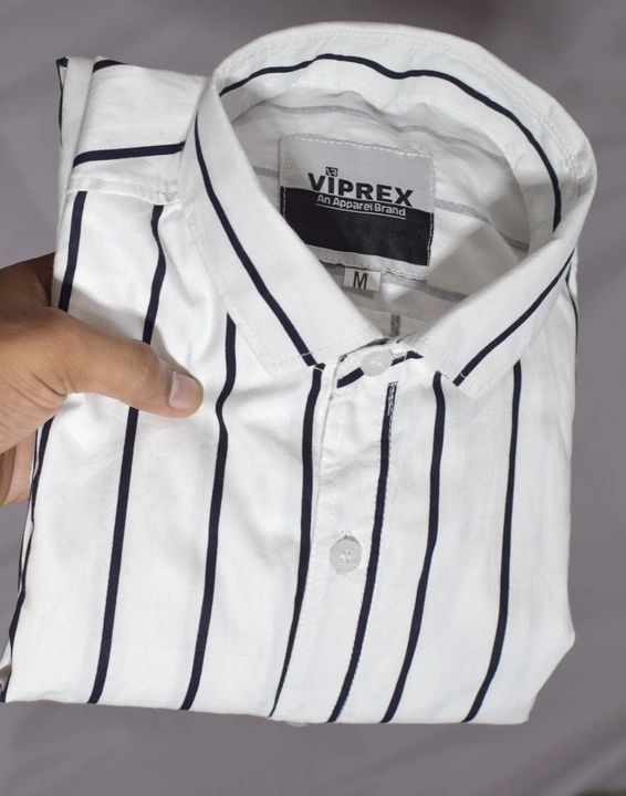 Lining shirts pure cotton blend  White  uploaded by Viprex Shirting  on 9/9/2023