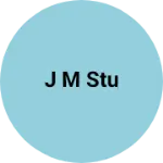 Business logo of J m stu