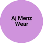 Business logo of AJ menz wear based out of North 24 Parganas