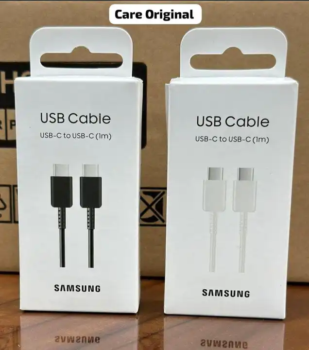 _Samsung 💯% Care Og Type c to c (1mtr) Cable With Care Warranty uploaded by business on 9/9/2023