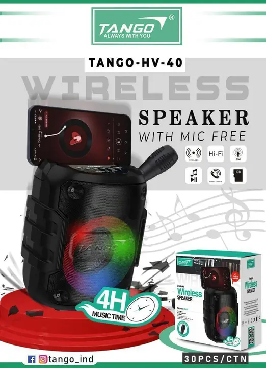 Tango speaker with mic free  uploaded by business on 9/9/2023