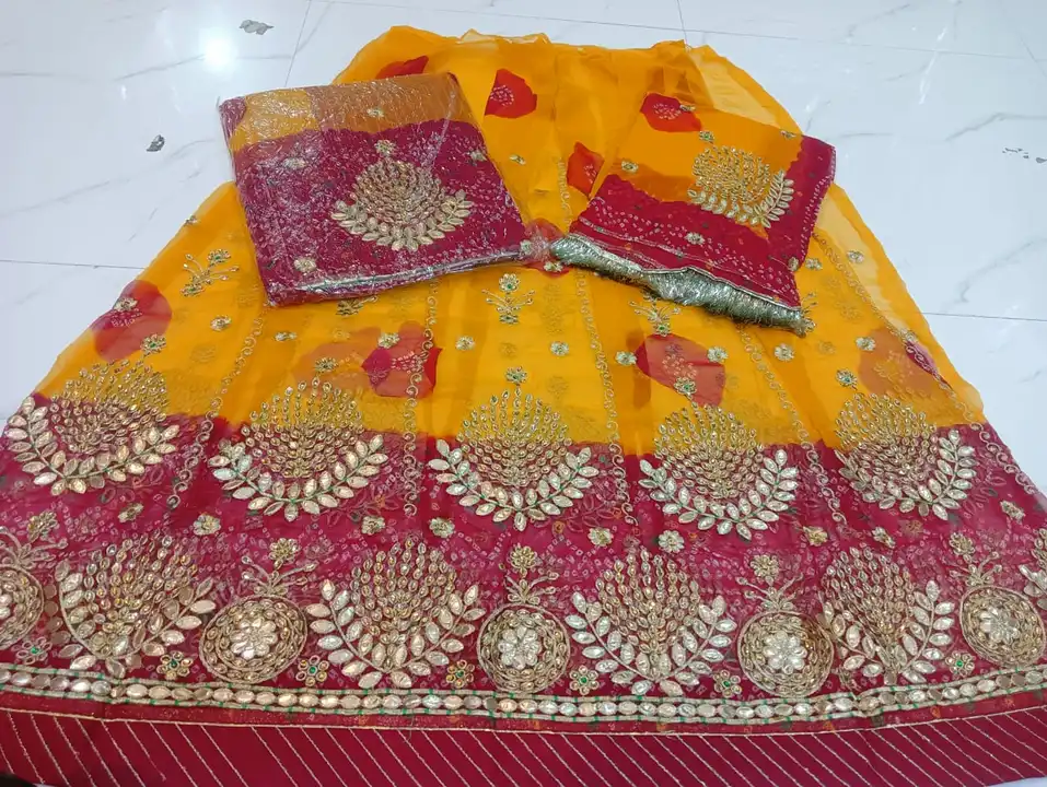 Bandej peela rajpooti dress  uploaded by Shri gouri rajpooti center on 9/9/2023