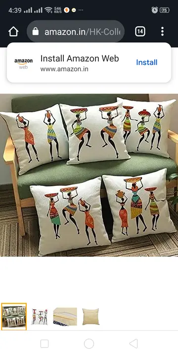 Printed cushion cover  uploaded by Cushion cover gallery on 9/9/2023