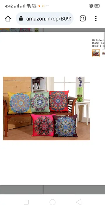 Printed cushion cover  uploaded by Cushion cover gallery on 9/9/2023