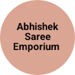 Business logo of Abhishek saree emporium