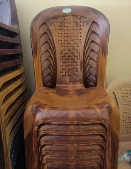 Plastic chair armless uploaded by Vijay Bhaskar enterprises on 9/9/2023
