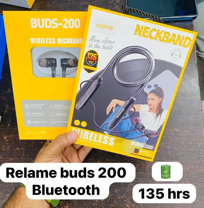 Realme Buds 200 Bluetooth  uploaded by business on 9/9/2023