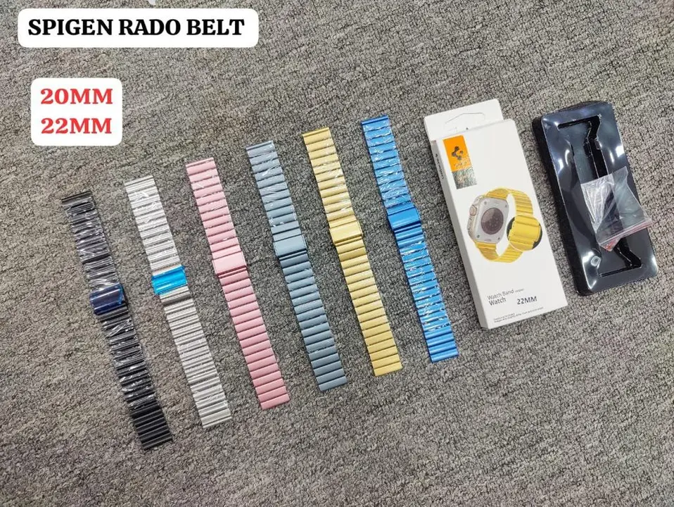 Smart watch strap spigen Rado belt uploaded by business on 9/9/2023