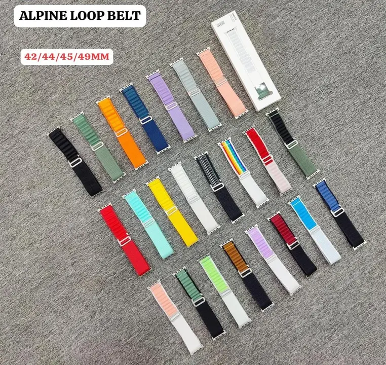 Smart watch strap alpine loop belt uploaded by business on 9/9/2023