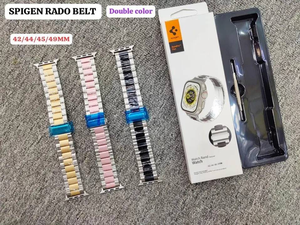 Smart watch strap spigen  Rado belt  uploaded by Jagidar Enterprise on 9/9/2023
