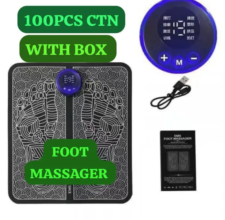 Foot massager with box uploaded by business on 9/9/2023