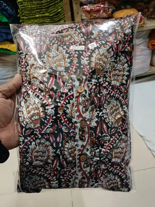 Cotton printed Jaipuri hand block printed tops uploaded by Rama exports on 9/9/2023