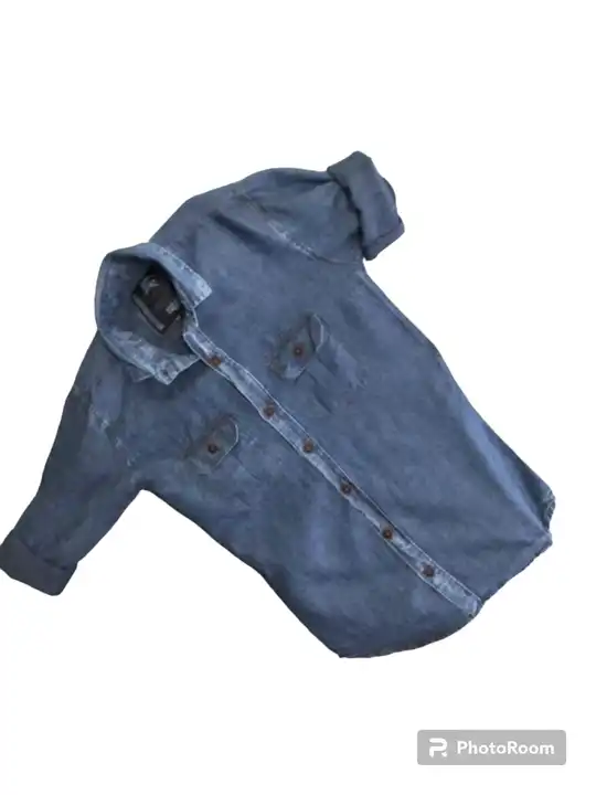 Denim shirt uploaded by Peterhub collection wholesale shirt on 9/9/2023