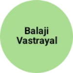Business logo of Balaji vastrayal